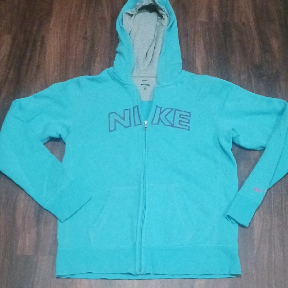 Nike Kids Aqua Zip-Up Hoodie